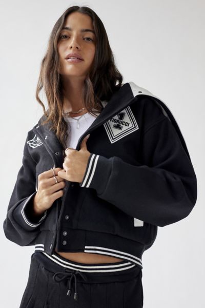 Fiorucci Marching Band Varsity Jacket in Black