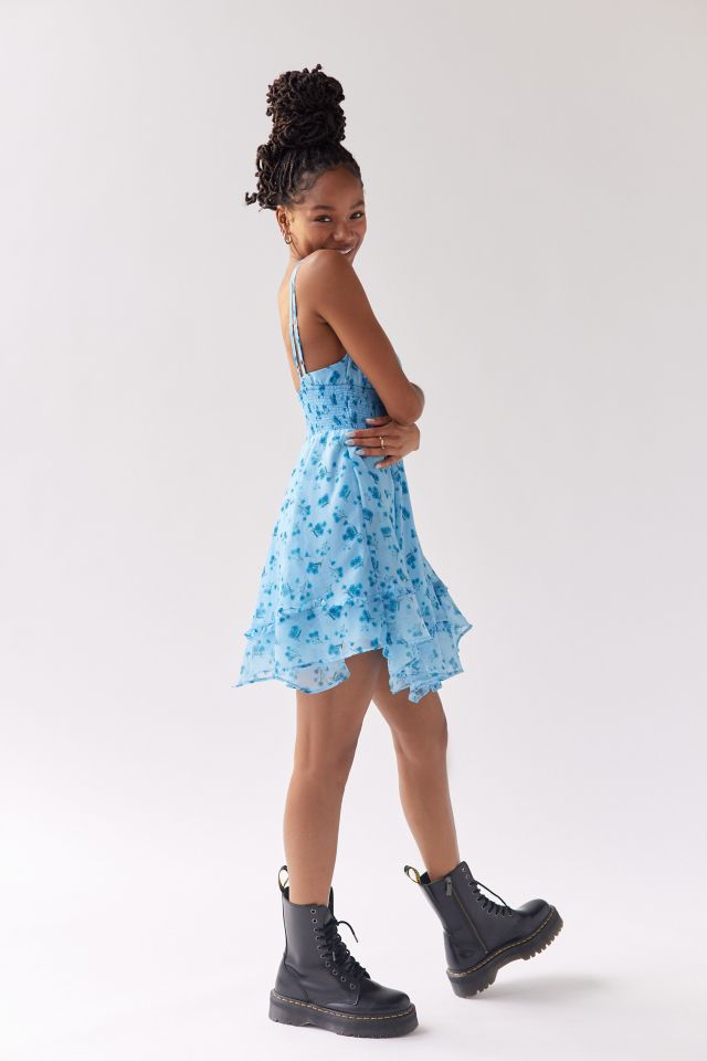 UO Sweet Escape Asymmetrical Mini Dress #4