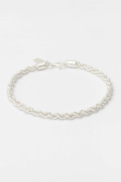 Deux Lions Jewelry Eternal Link Bracelet In Silver, Men's At Urban Outfitters
