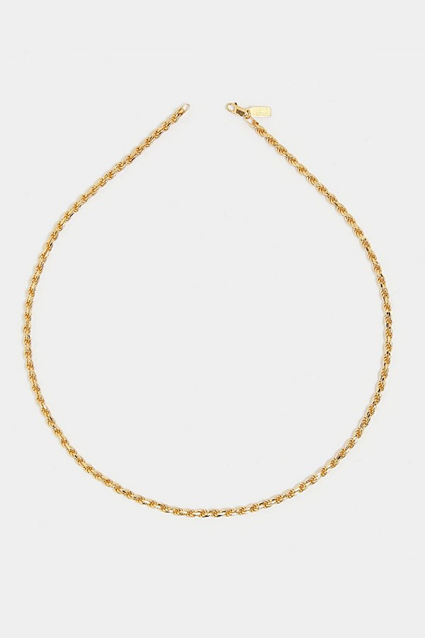 Deux Lions Jewelry Eternal Chain Necklace In Gold, Men's At Urban Outfitters