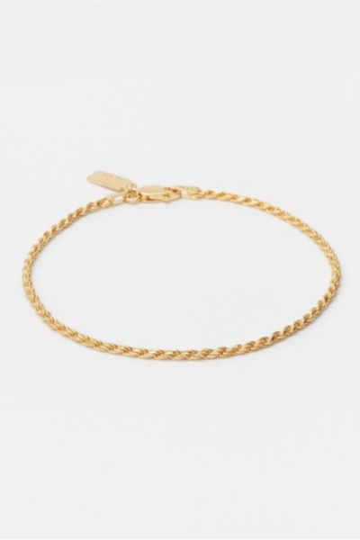 Deux Lions Jewelry Baby Eternal Bracelet In Gold, Men's At Urban Outfitters