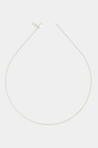 Deux Lions Jewelry Baby Eternal Chain Necklace In Silver, Men's At Urban Outfitters