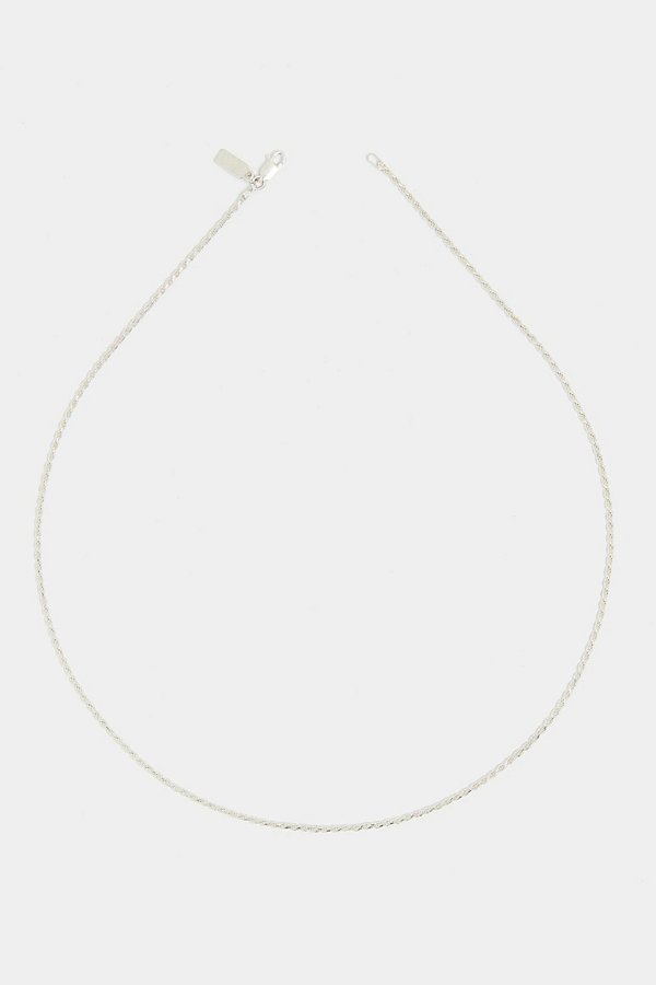 Deux Lions Jewelry Baby Eternal Chain Necklace In Silver, Men's At Urban Outfitters