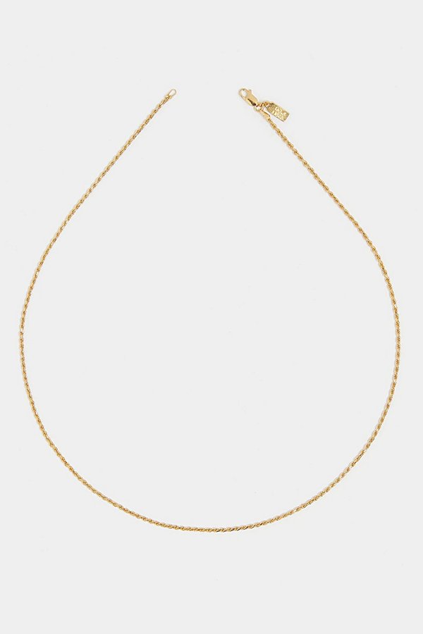 Deux Lions Jewelry Baby Eternal Chain Necklace In Gold, Men's At Urban Outfitters