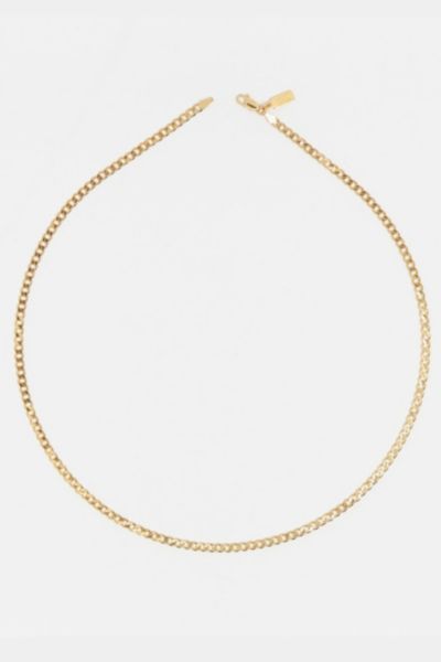 Deux Lions Jewelry Cuban Chain Necklace In Gold, Men's At Urban Outfitters