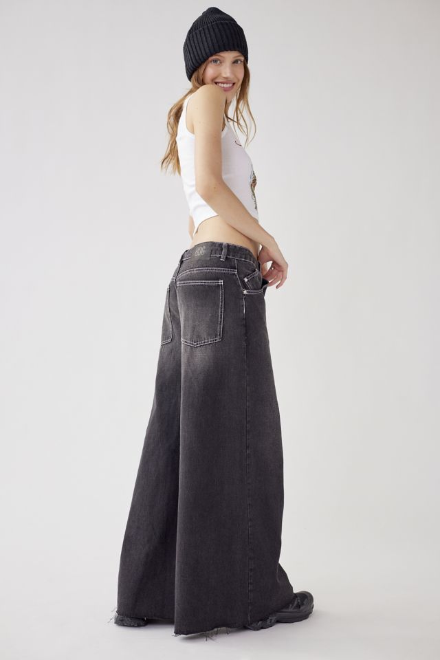 Sasha Wide Leg Jeans Dark Blue