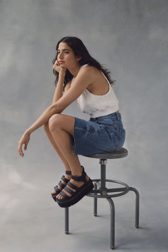 BDG Skater Girl Denim Short Medium Wash Urban Outfitters