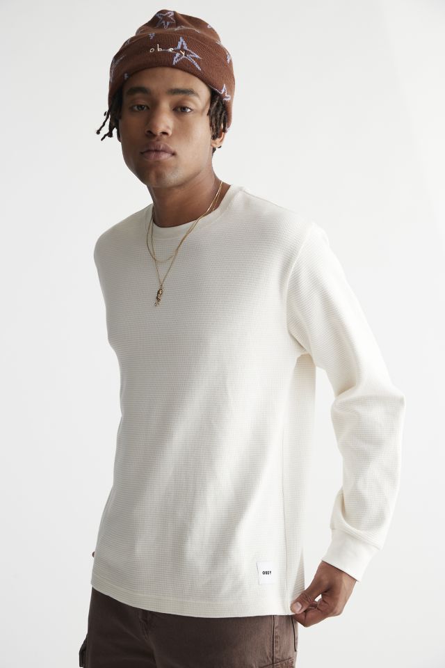 OBEY Established Works Organic Heavyweight Thermal Shirt | Urban Outfitters