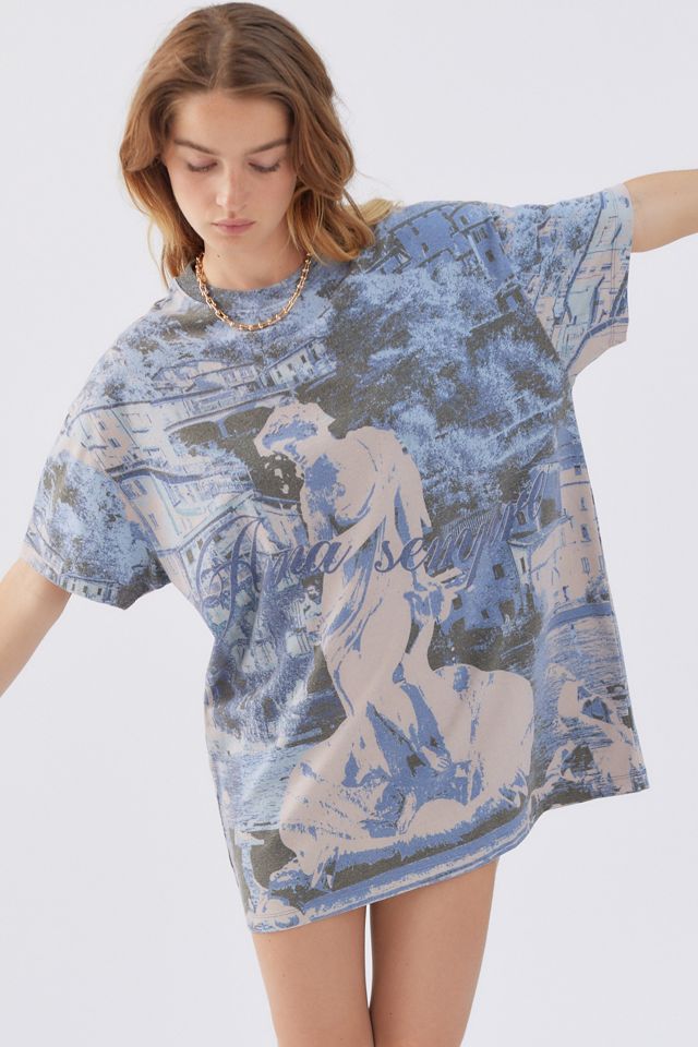 Ama Sempre Roma T-Shirt Dress | Urban Outfitters