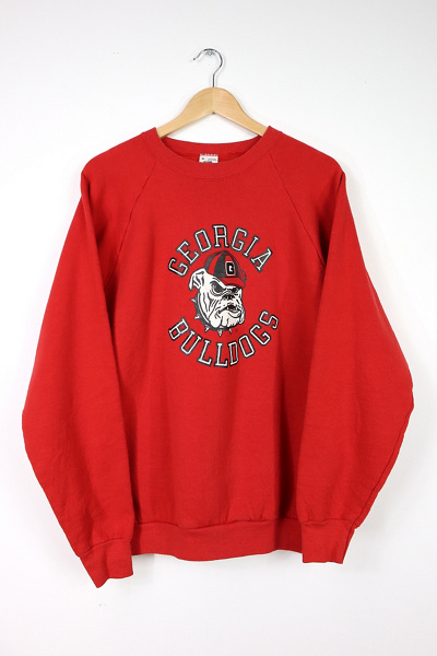 Vintage Georiga Bulldogs Crewneck | Urban Outfitters