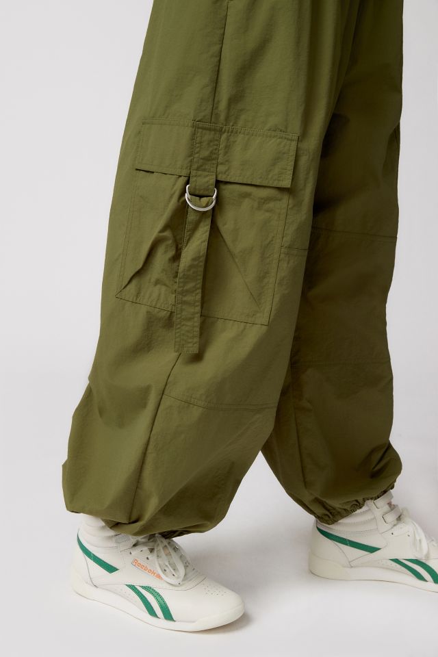 UO Jana Nylon Balloon Cargo Pant