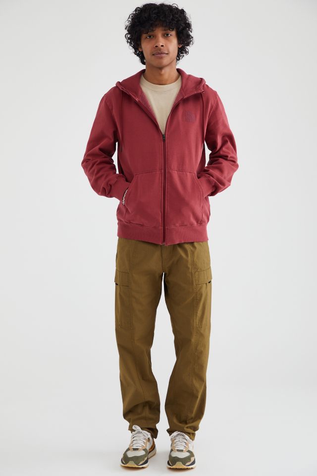 The North Face Garment Dye Zip-Up Hoodie Sweatshirt #1