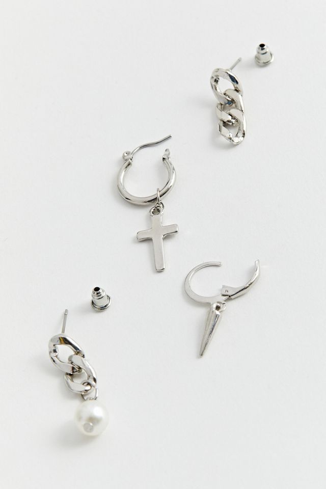 Mismatched Earring – Set Of 4 | Urban Outfitters