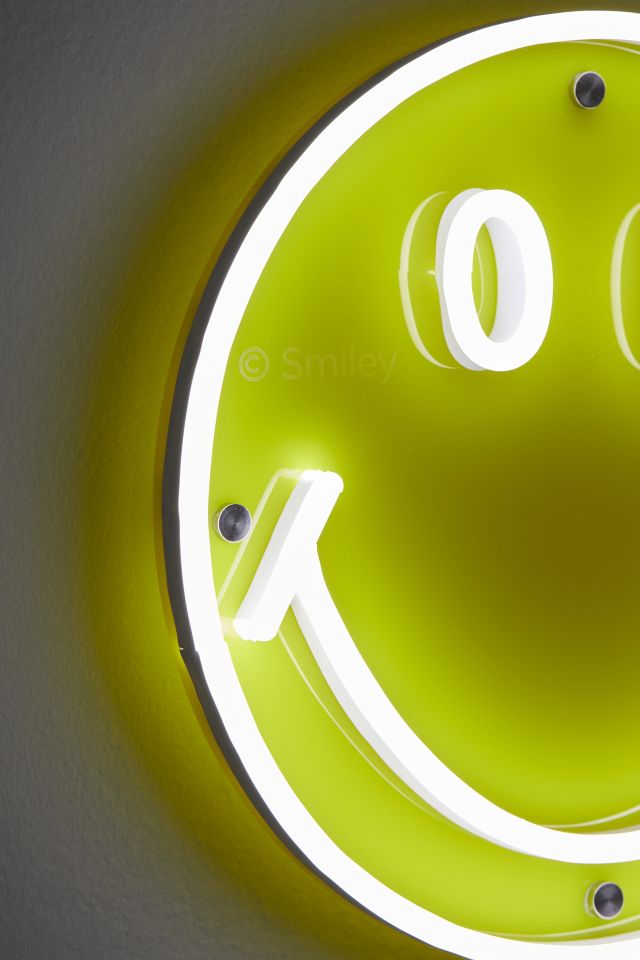 Enseigne au néon classique Smiley de Smiley® #3