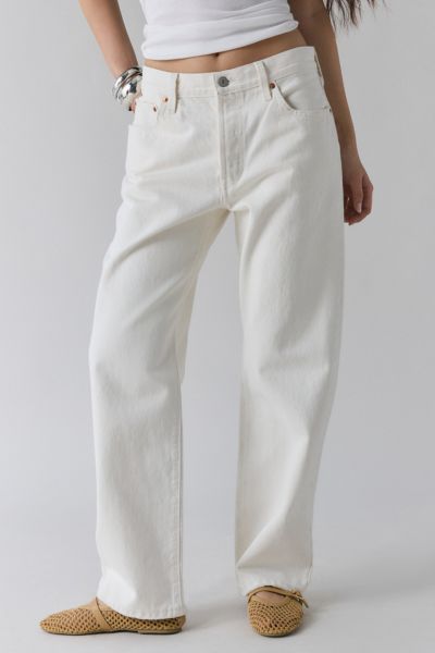 Shop Levi's 501 '90s Jean In Cream, Women's At Urban Outfitters