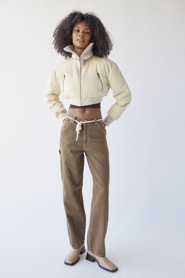 Dad Utility Pants - Brown