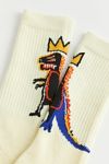 Basquiat Dino Crew Sock