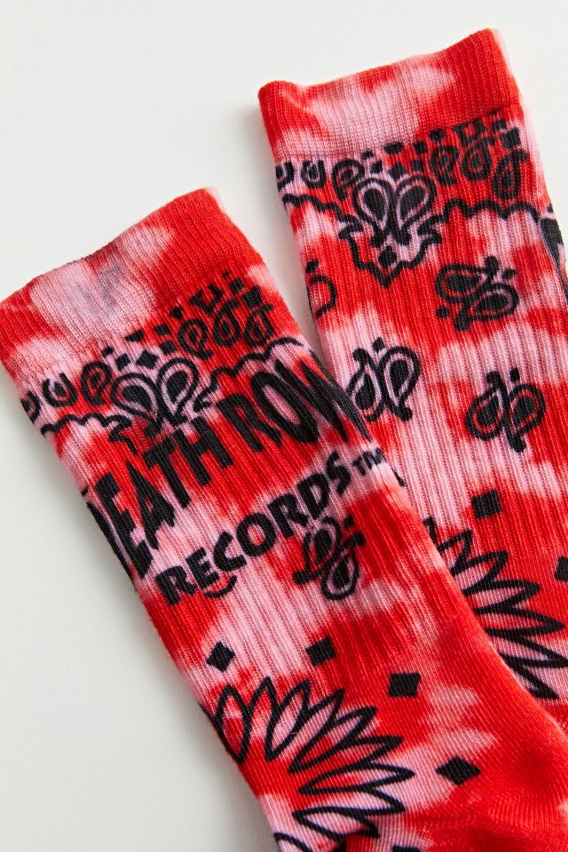 Death Row Records Bandana Crew Sock #2