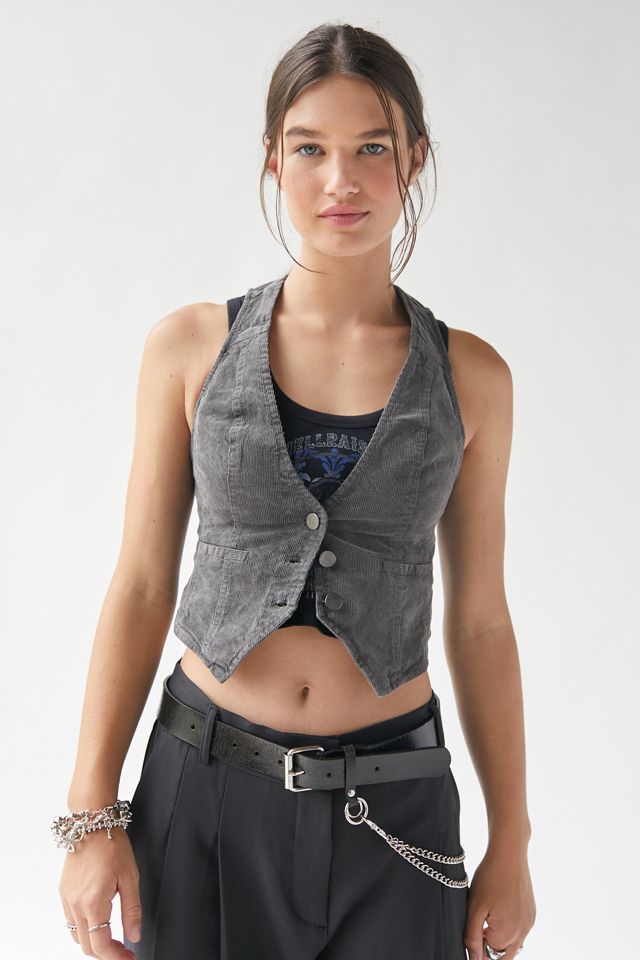 UO Aimee Corduroy Vest | Urban Outfitters