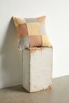 Urban Renewal Recycled Neutral Check Throw Pillow | Urban Outfitters