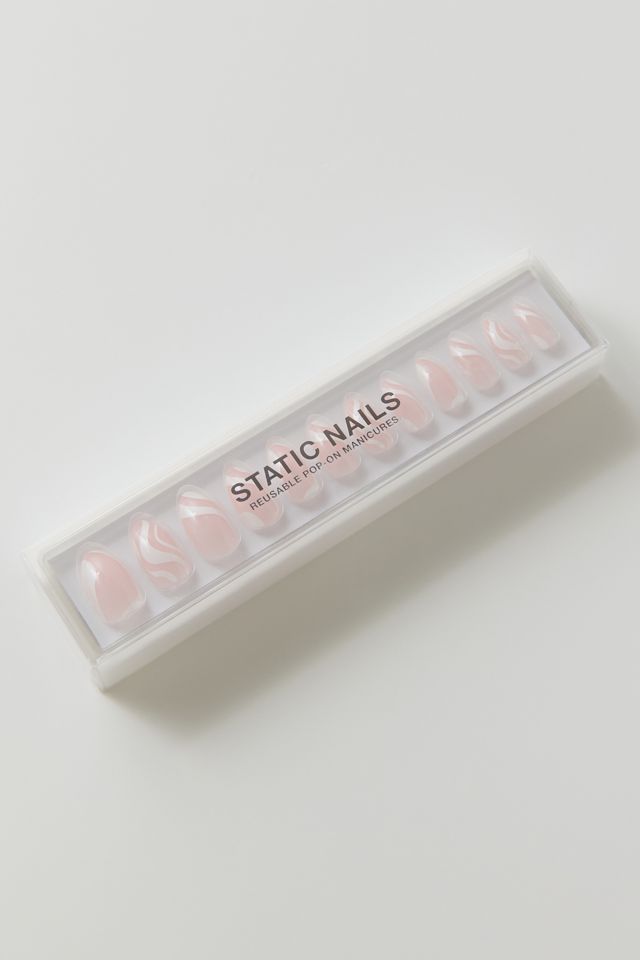 Static Nails Sway Almond Reusable Pop-On Manicure Set | Urban Outfitters