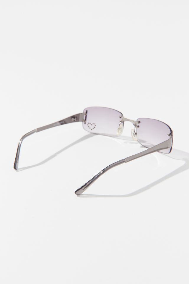 Urban Renewal Vintage '90s Y2K Heart Sunglasses #3