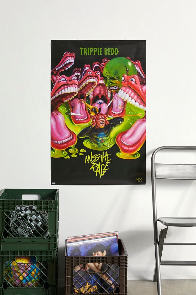 Trippie Redd Miss The Rage Poster Urban Outfitters