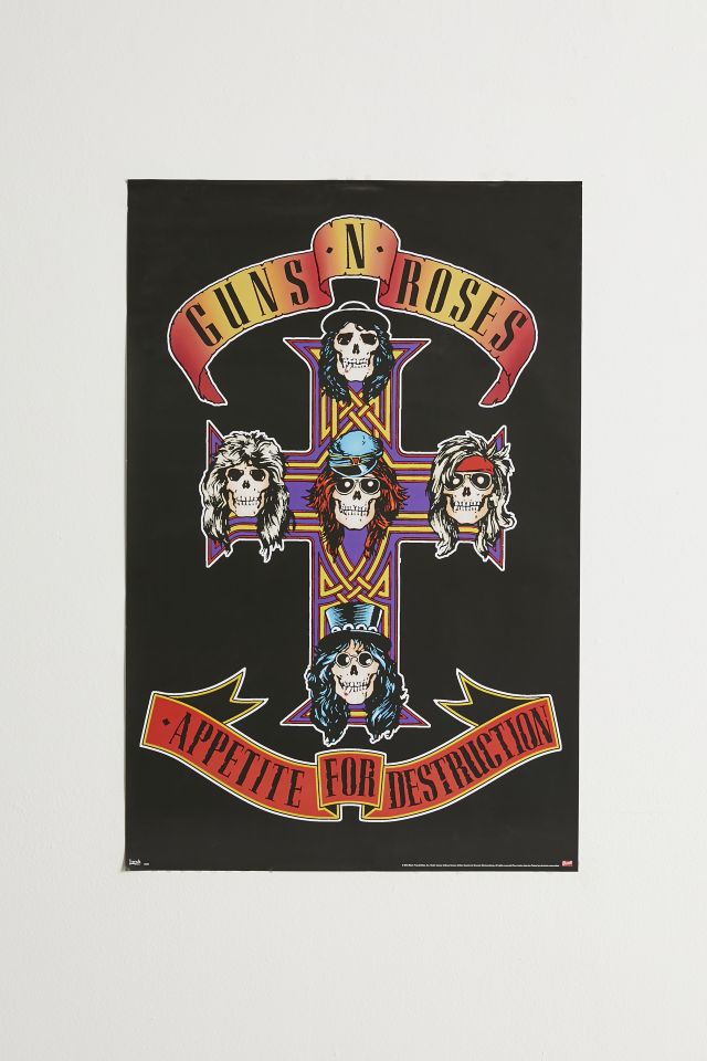 Guns N Roses Appetite For Destruction Poster #1
