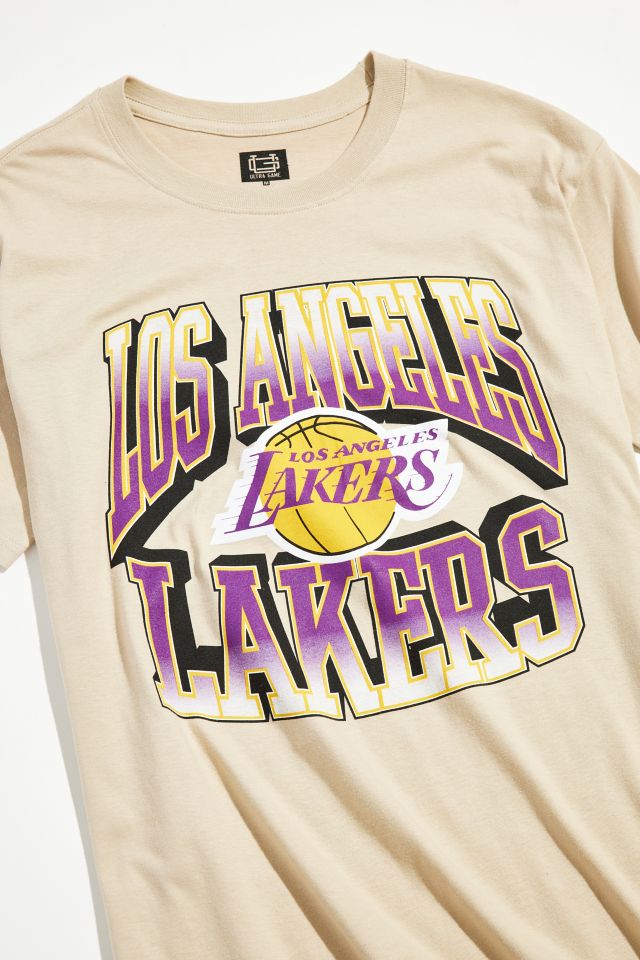 ULTRA GAME Los Angeles Lakers Big Logo Tee #1