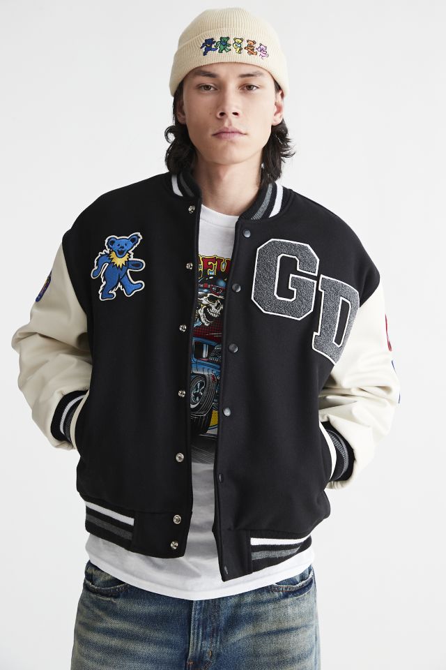 Schott X Grateful Dead Varsity Jacket | Urban Outfitters Canada