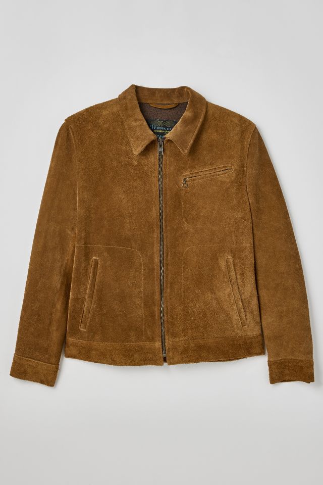 Schott Suede Harrington Jacket | Urban Outfitters