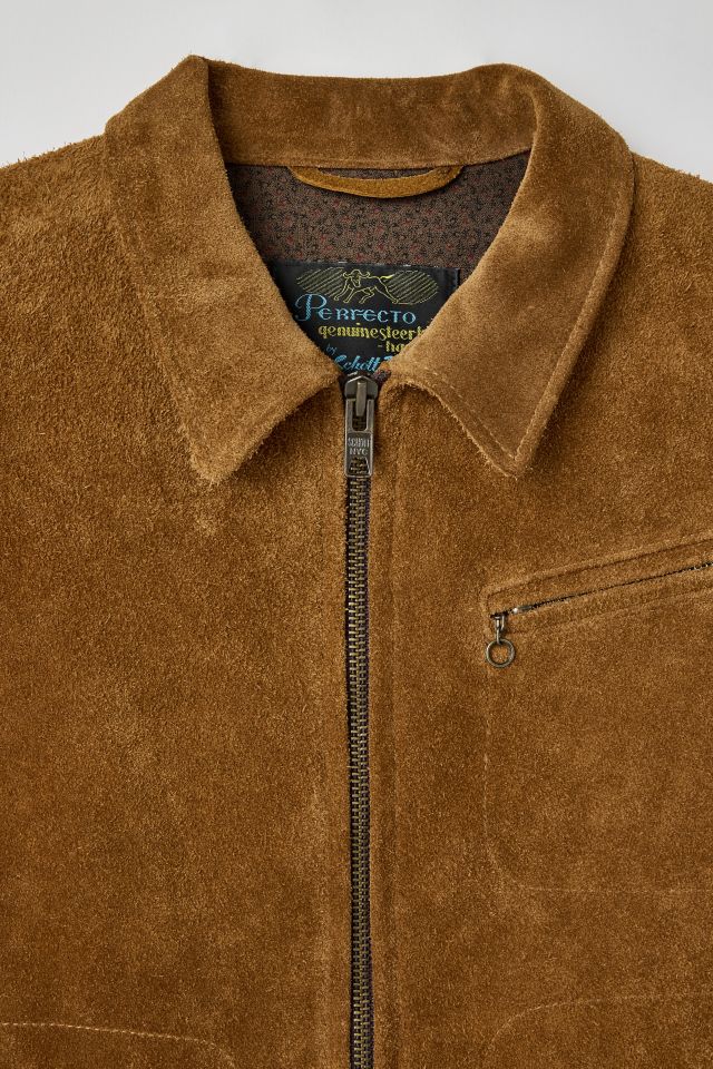 Schott Suede Harrington Jacket #3