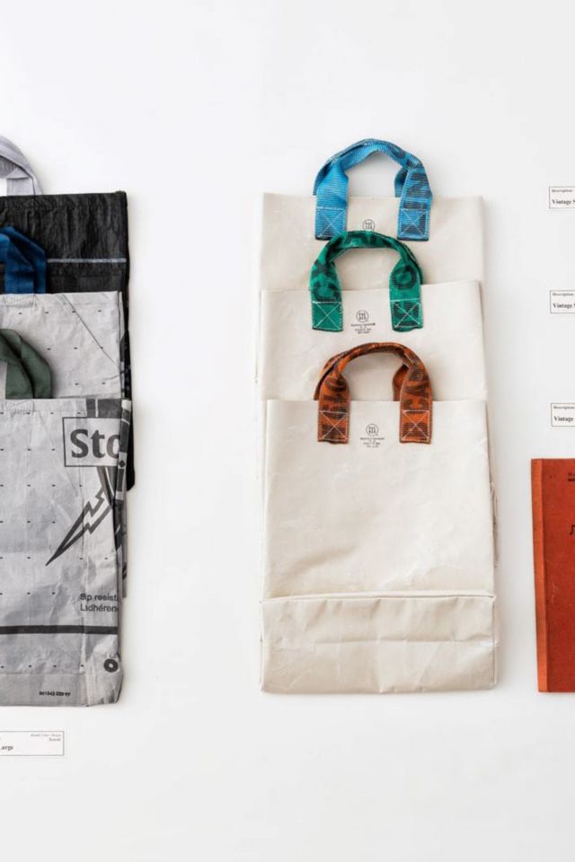Puebco Vintage Recycled Sling Belt Tote Bag #3
