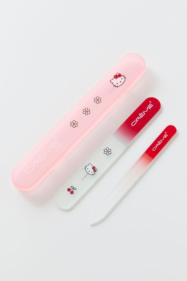 The Crème Shop X Hello Kitty And Friends Glass Nail File Set | Urban  Outfitters