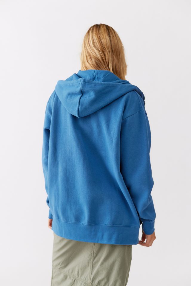 Sweat à Capuche Zippé Exclusif UO Market Logo Empilé #3