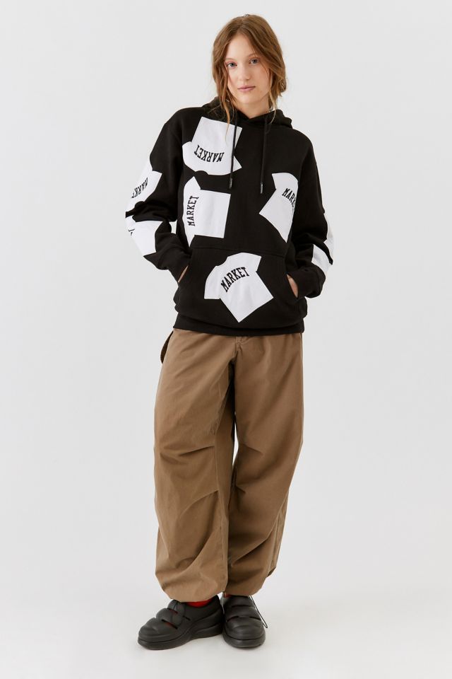 Market UO Exclusive T-Shirt Patch Hoodie Sweatshirt #3