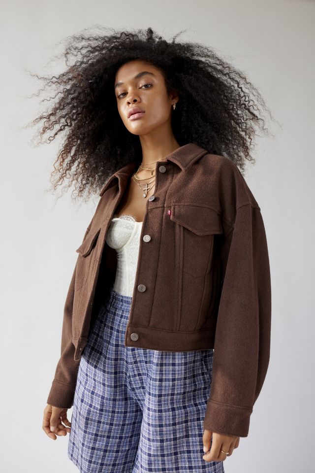 Levi’s® Bubble Cropped Trucker Jacket #3