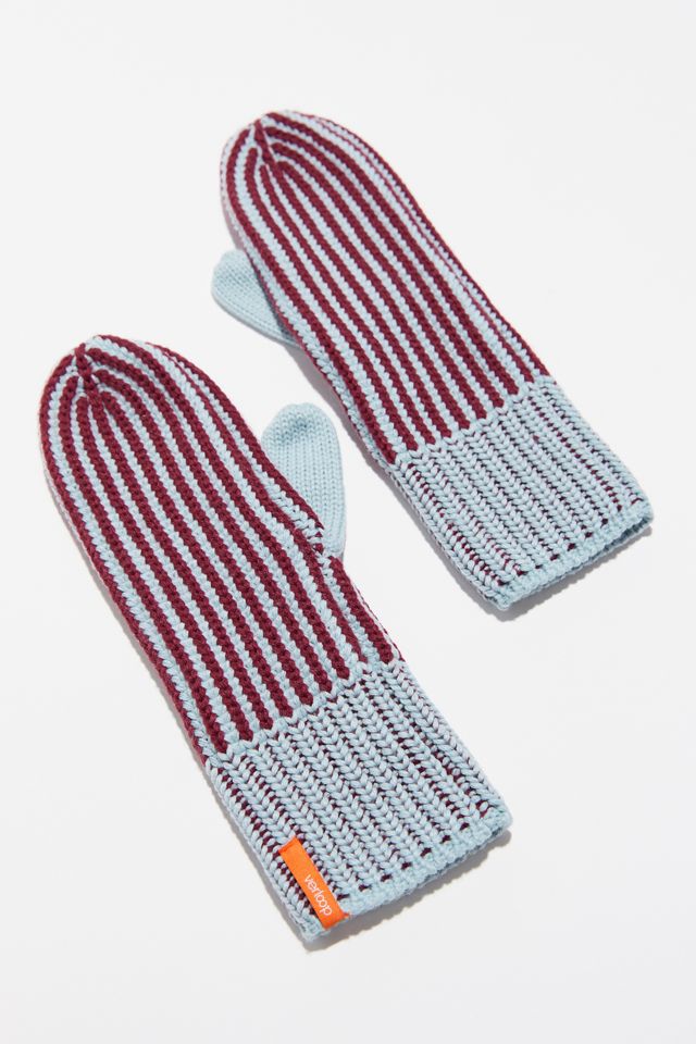 Verloop Chunky Ribbed Mitten | Urban Outfitters