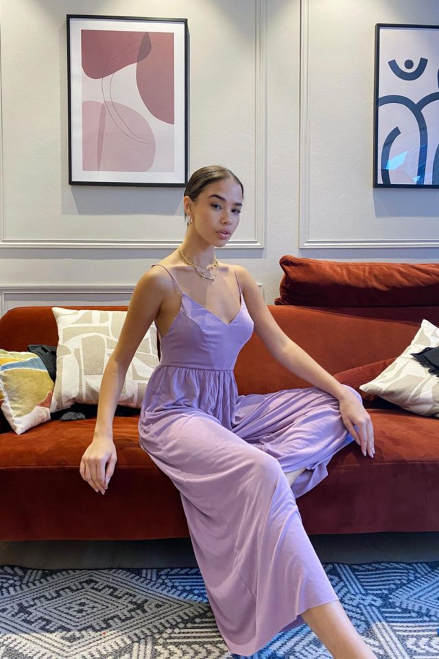 Urban outfitters store lilac jumpsuit