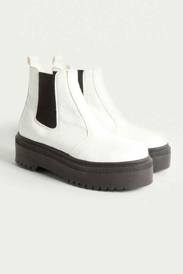 White boots shop urban outfitters