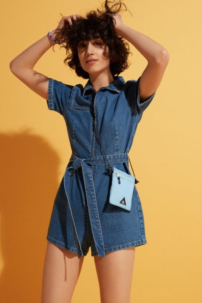 Urban outfitters store denim romper