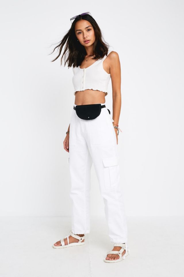 Valo Cargo Pants - White