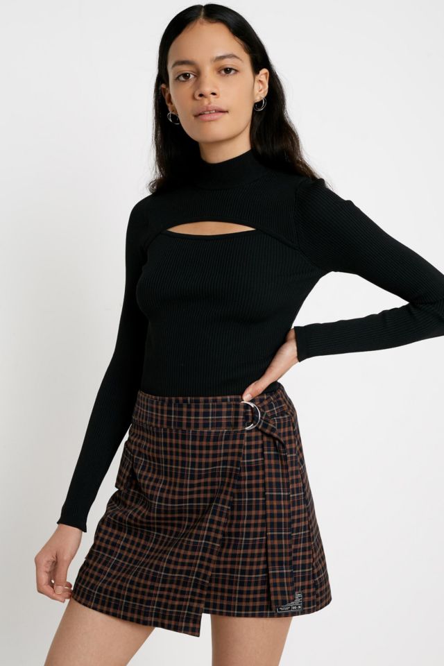 Urban outfitters olympia plaid mini outlet skirt