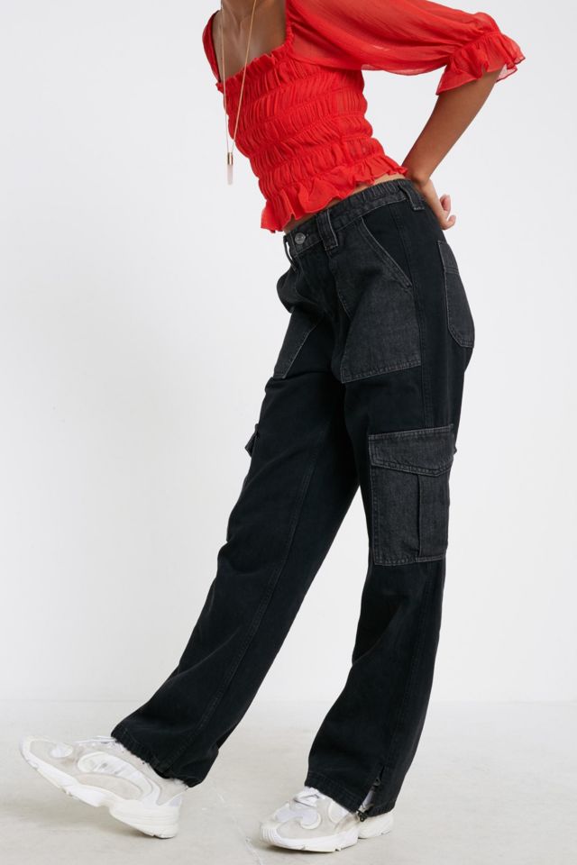 BDG Patchwork Grey Skate Jean #1