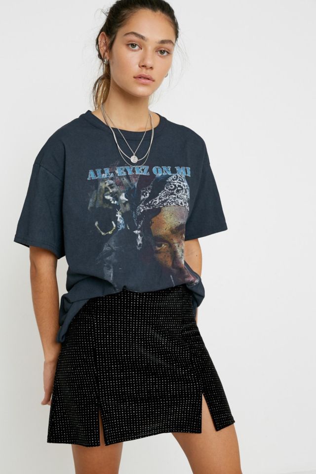 Velvet skirt hotsell urban outfitters