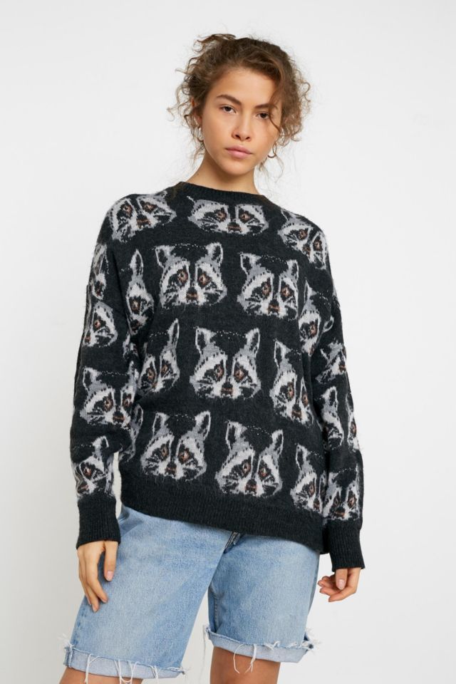 UO Raccoon Sweater | Urban Outfitters