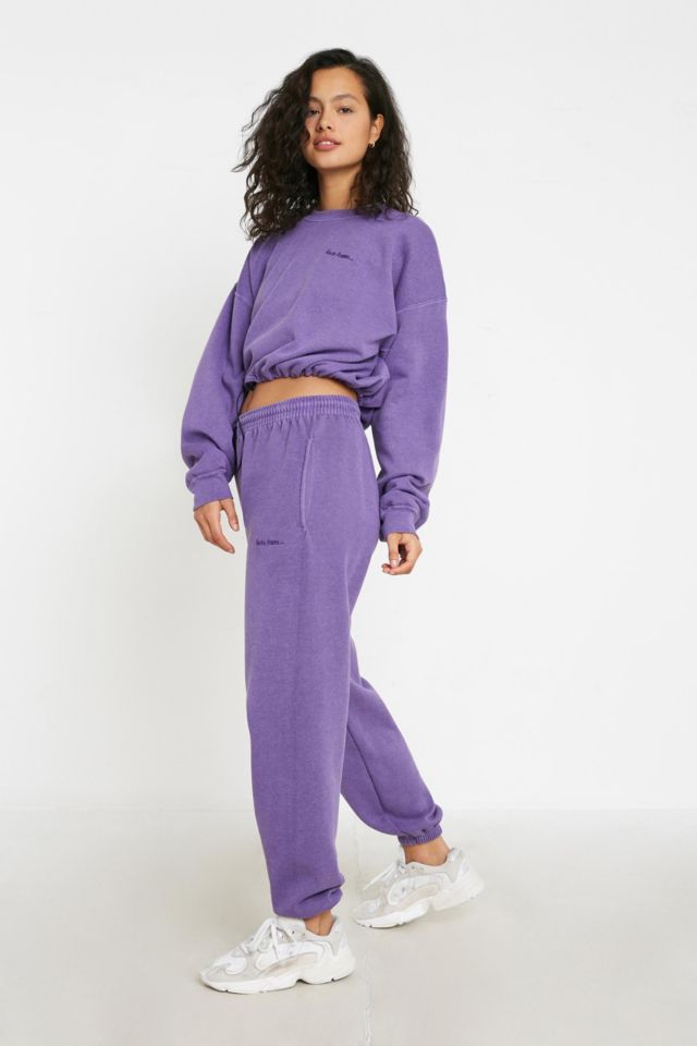 Urban outfitters purple joggers sale