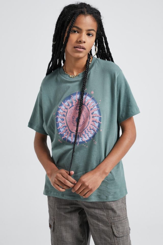 Urban outfitters blue sun hot sale shirt