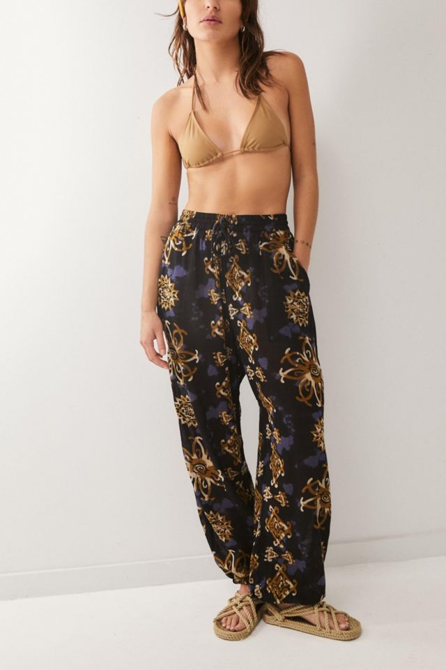 Out From Under Harry Print Boho Pant