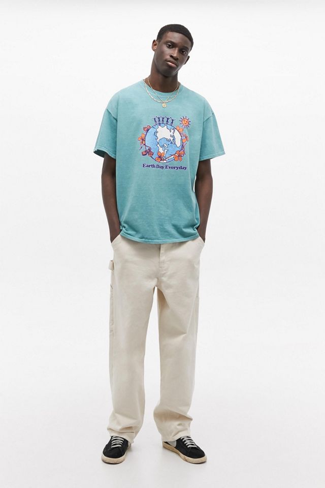 UO Earth Day Blue Tee | Urban Outfitters